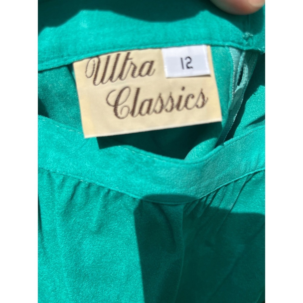 Vintage Ultra Classics Suede Midi Skirt Pencil Size 12 New With Tags - Picture 4 of 5